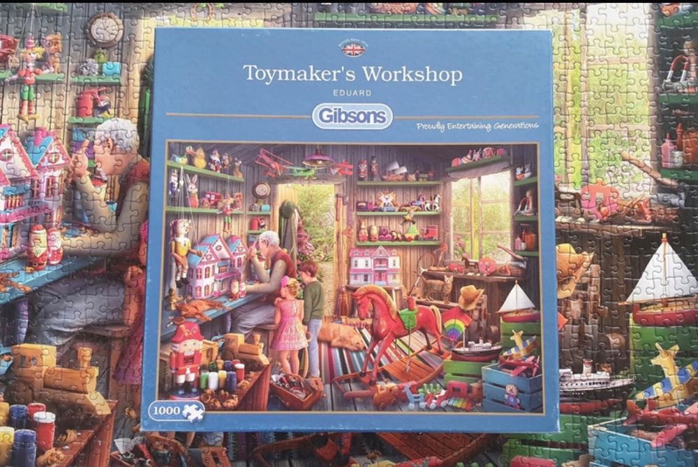 Toymakers Workshop - Gibsons puzzle collectible [Barcode 5012269062496] - Main Image 4