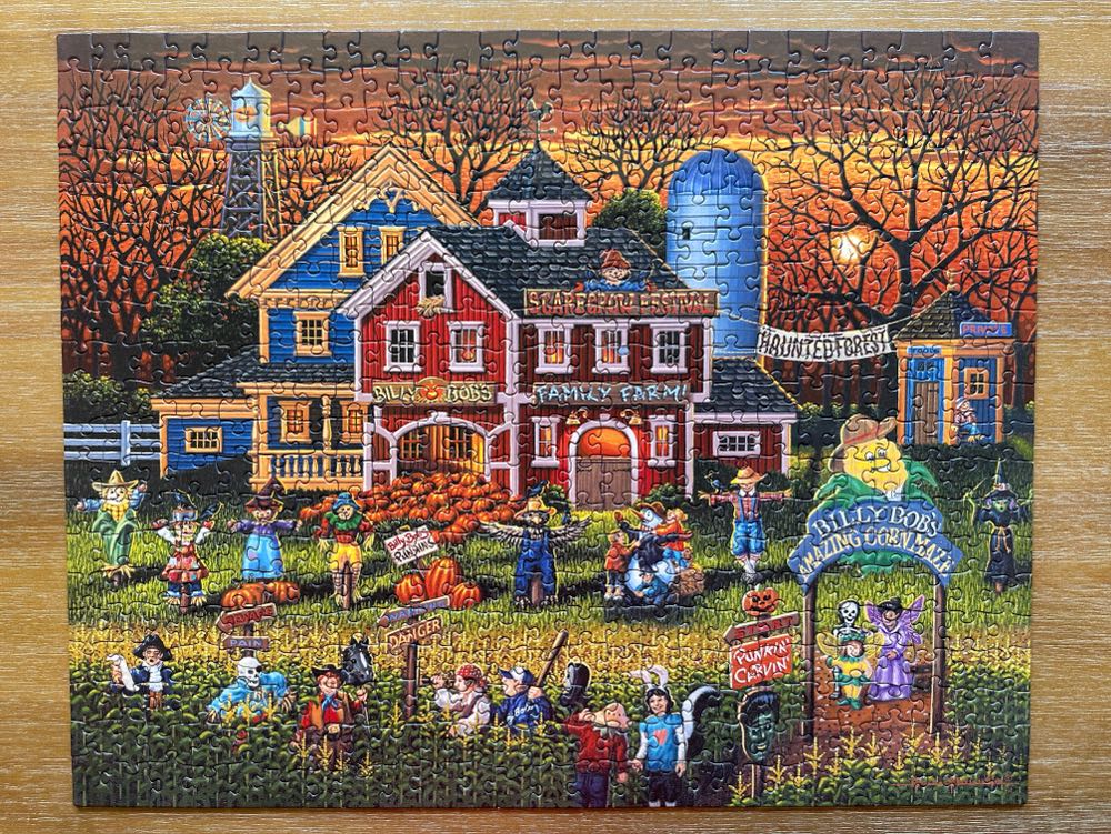 Scarecrow Festival- Traded - Dowdle puzzle collectible [Barcode 671095202091] - Main Image 2