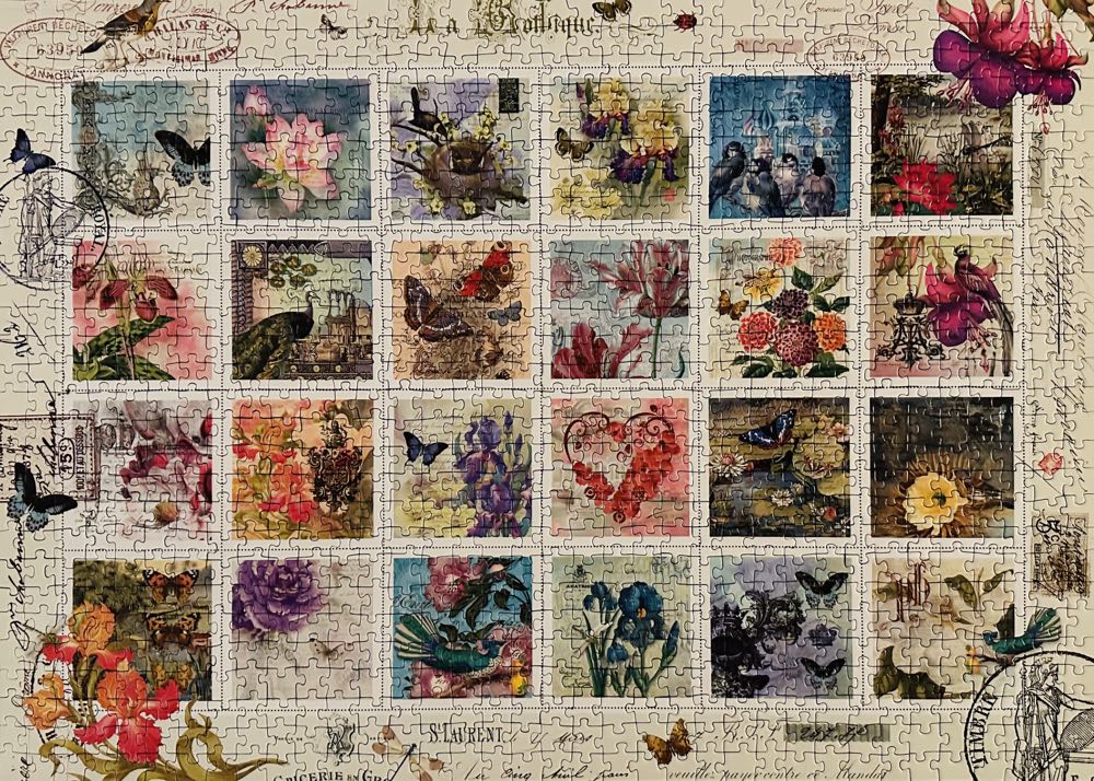 Sold - Vintage Postage 1 - Ravensburger puzzle collectible [Barcode 4005556195268] - Main Image 2