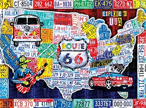 Explore The USA (UV) Available - Buffalo puzzle collectible [Barcode 079346116614] - Main Image 1