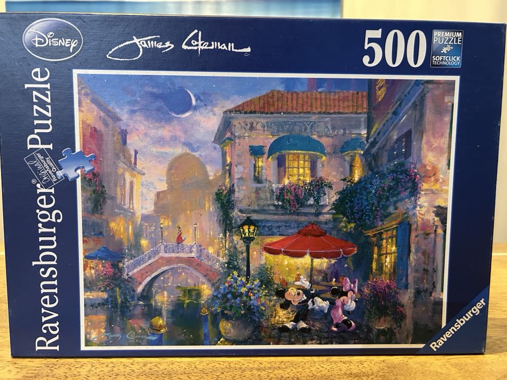 Minnie And Mickey In Venice (SOLD) - Ravensburger puzzle collectible [Barcode 4005556147250] - Main Image 2