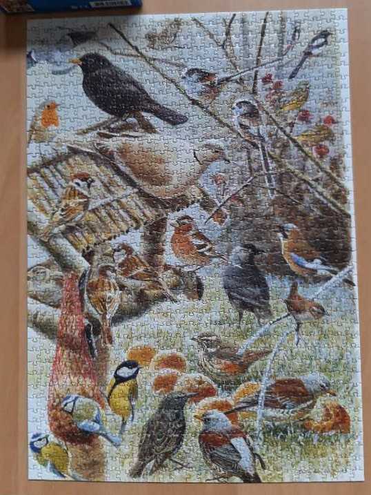 Legpuzzel Stukjes A3 Natuur Vogels - van der Meulen puzzle collectible [Barcode 8718322191505] - Main Image 2