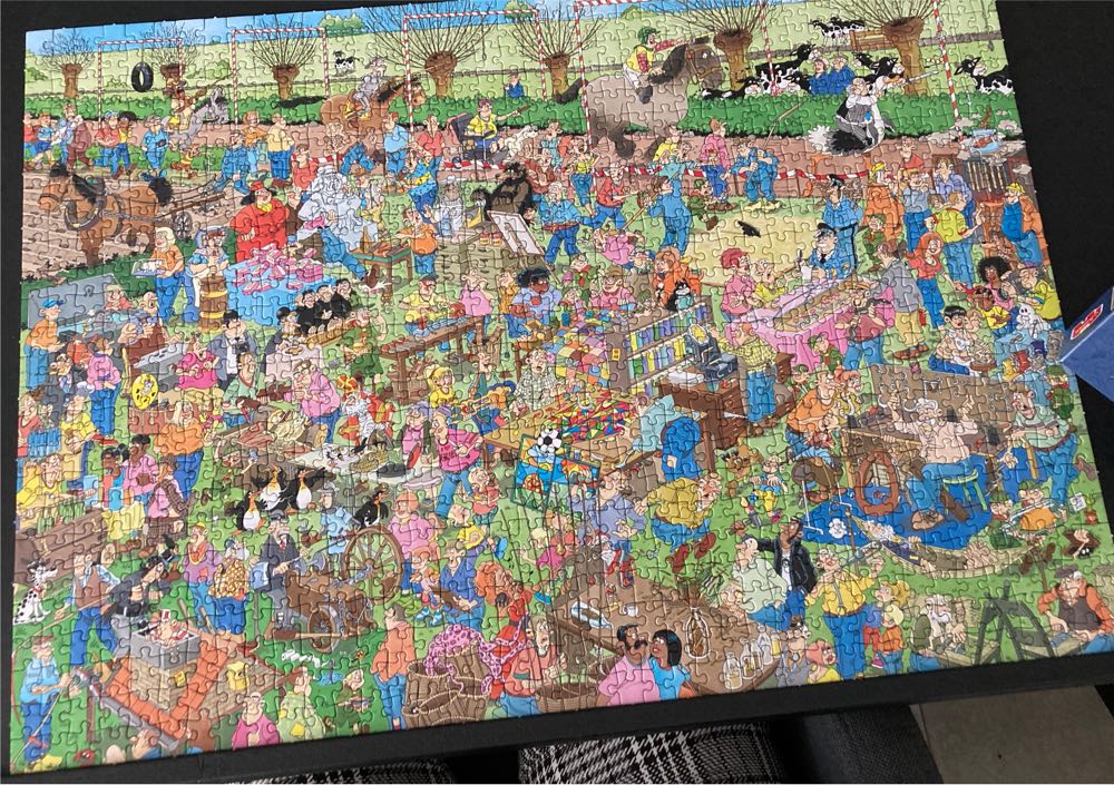 Oud Hollandse Ambachten / The Dutch Craft Market - Jumbo puzzle collectible [Barcode 8710126200469] - Main Image 2