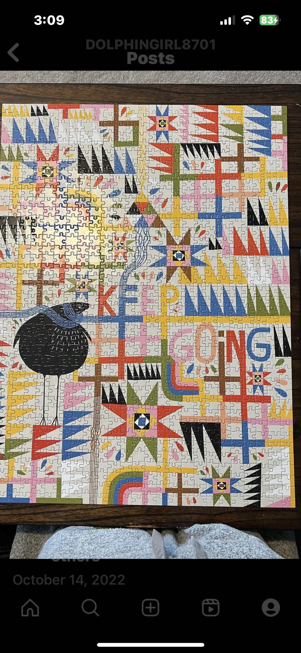 Keep Going - Galison puzzle collectible [Barcode 9780735368460] - Main Image 2