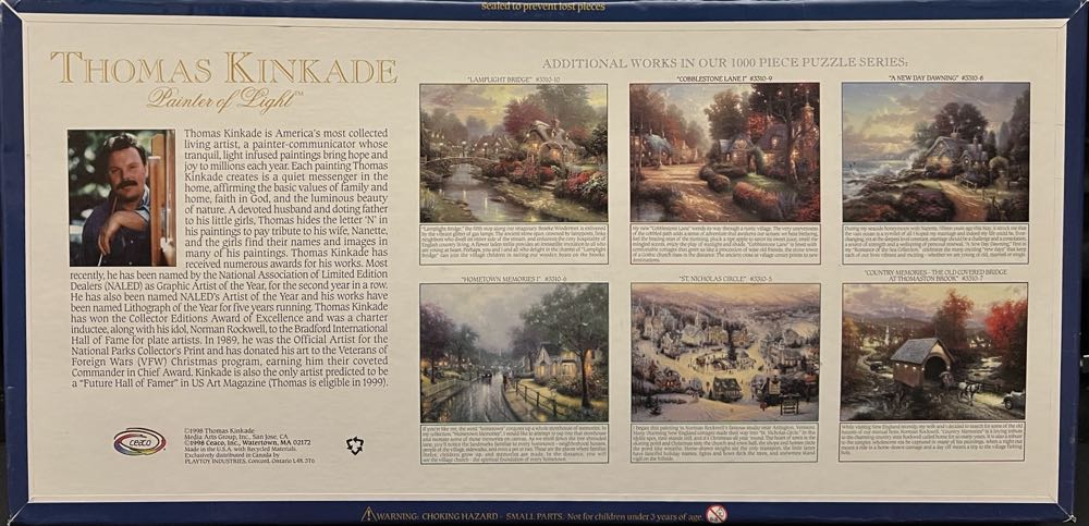 Autumn At Ashley’s Cottage - Ceaco puzzle collectible [Barcode 021081036221] - Main Image 3