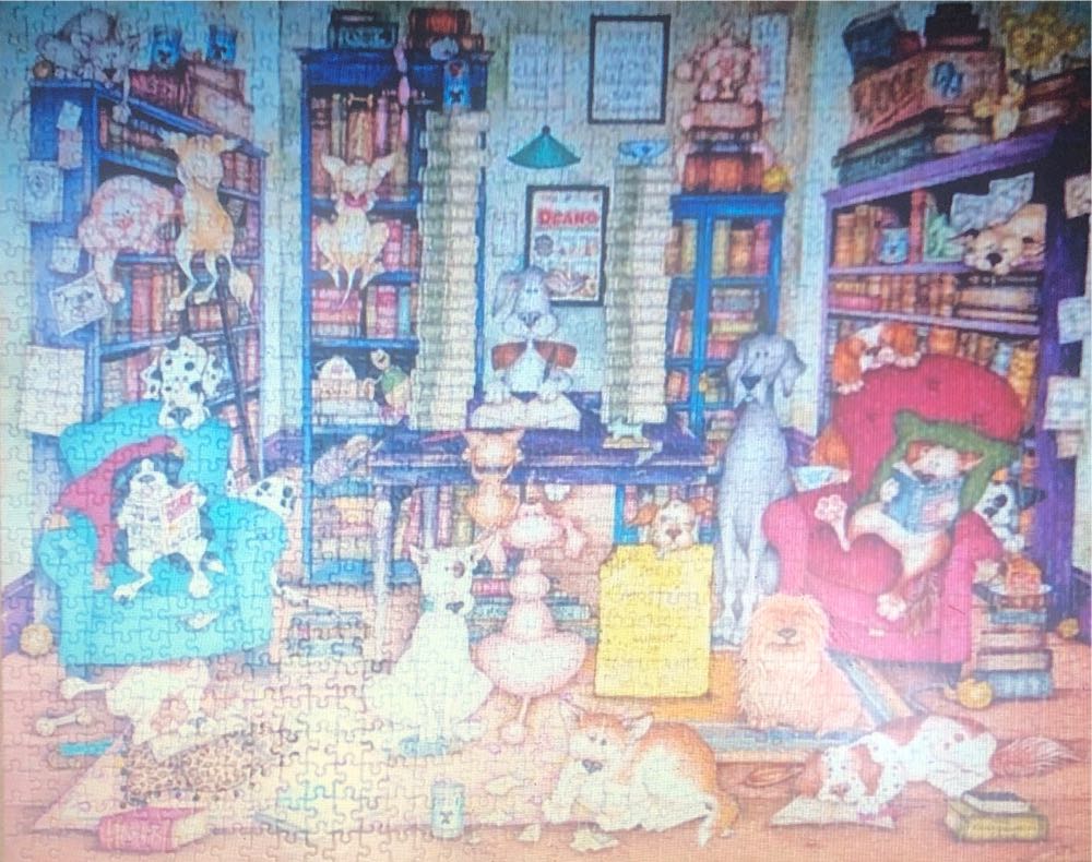 Barks Books - Gibsons puzzle collectible [Barcode 5012269062731] - Main Image 3