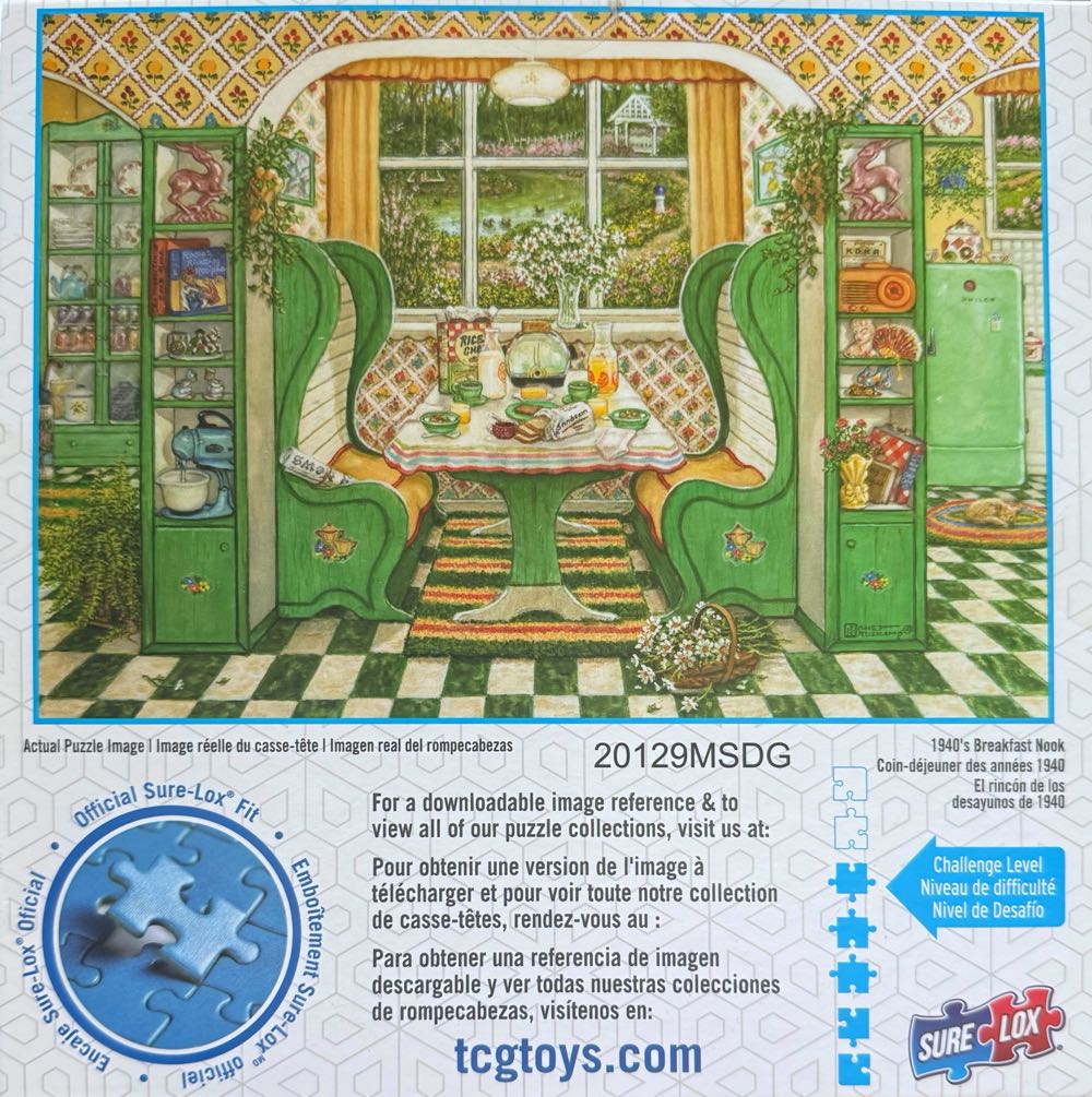 Breakfast Nook - Sure-lox puzzle collectible [Barcode 686141448262] - Main Image 3
