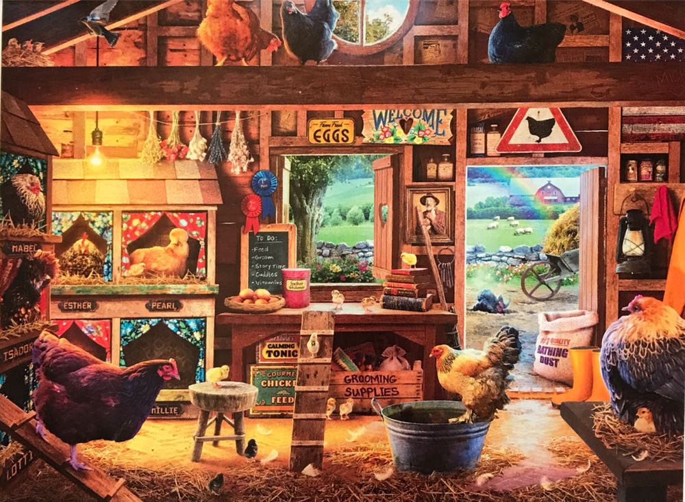 Country Ladies - Buffalo Games puzzle collectible [Barcode 079346119455] - Main Image 3