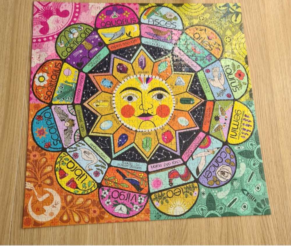 Astrology - Eeboo puzzle collectible [Barcode 689196511738] - Main Image 3