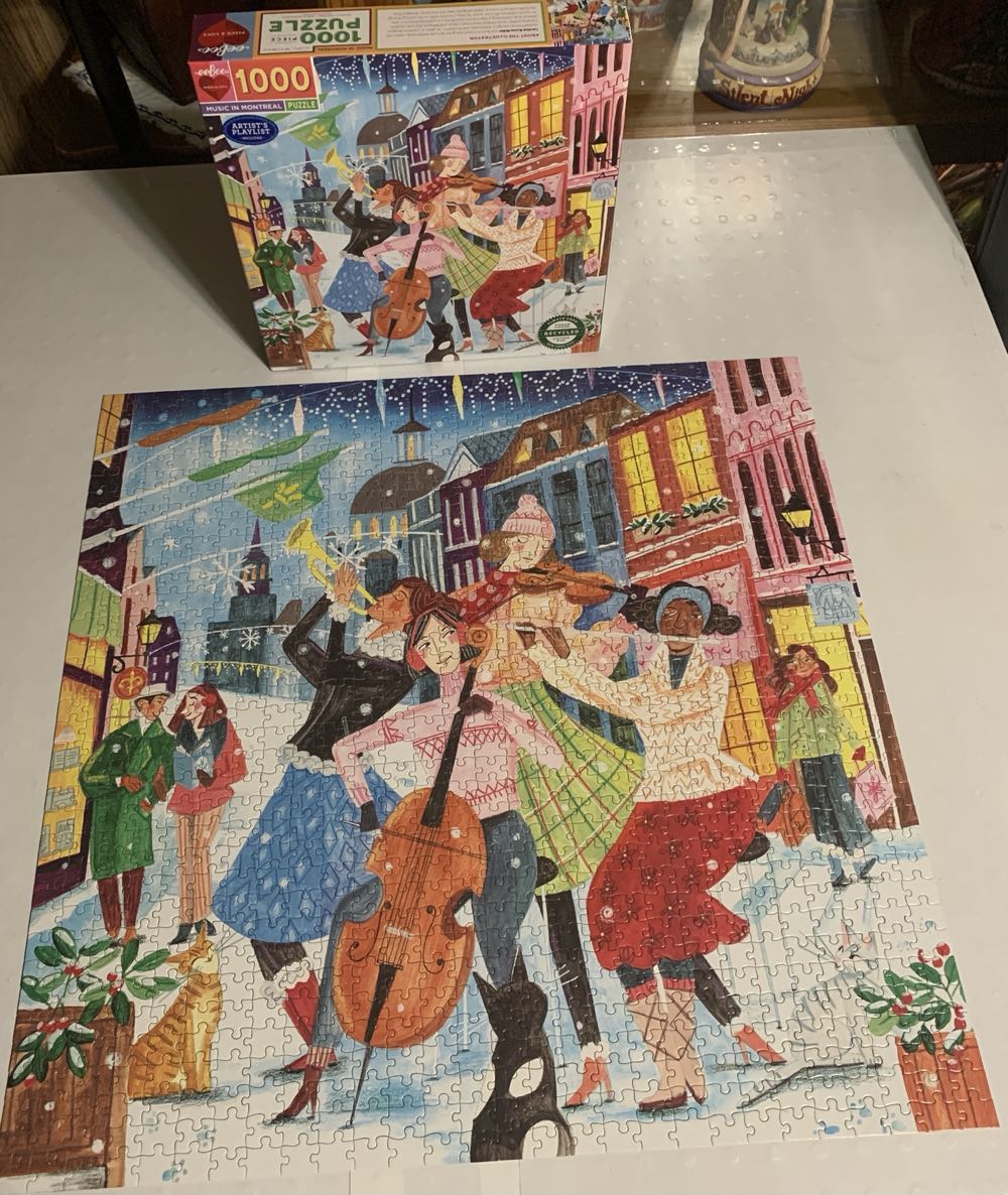 Music In Montreal - Eeboo puzzle collectible [Barcode 689196511707] - Main Image 3
