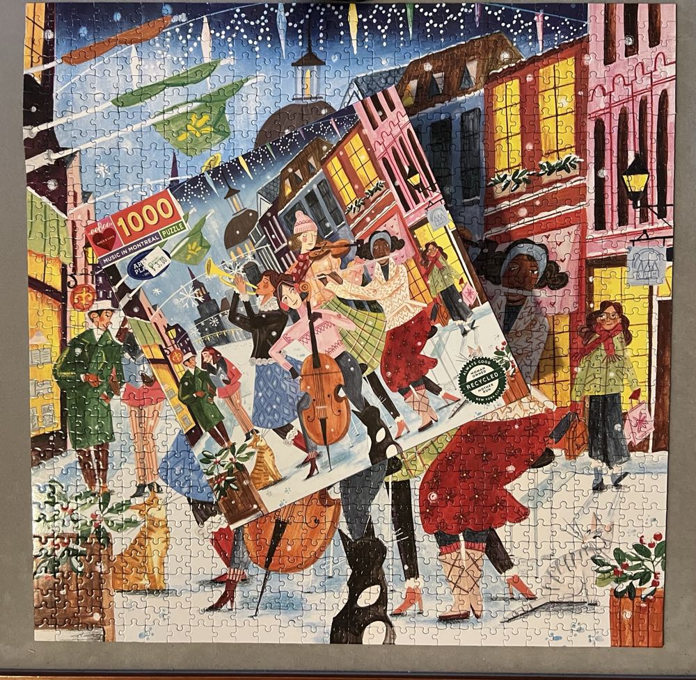 Music In Montreal - Eeboo puzzle collectible [Barcode 689196511707] - Main Image 4
