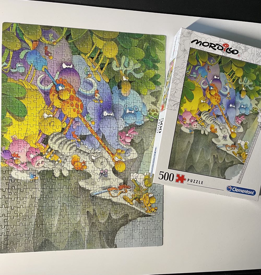 Mordillo: The Surrender - Clementoni puzzle collectible [Barcode 8005125350803] - Main Image 2