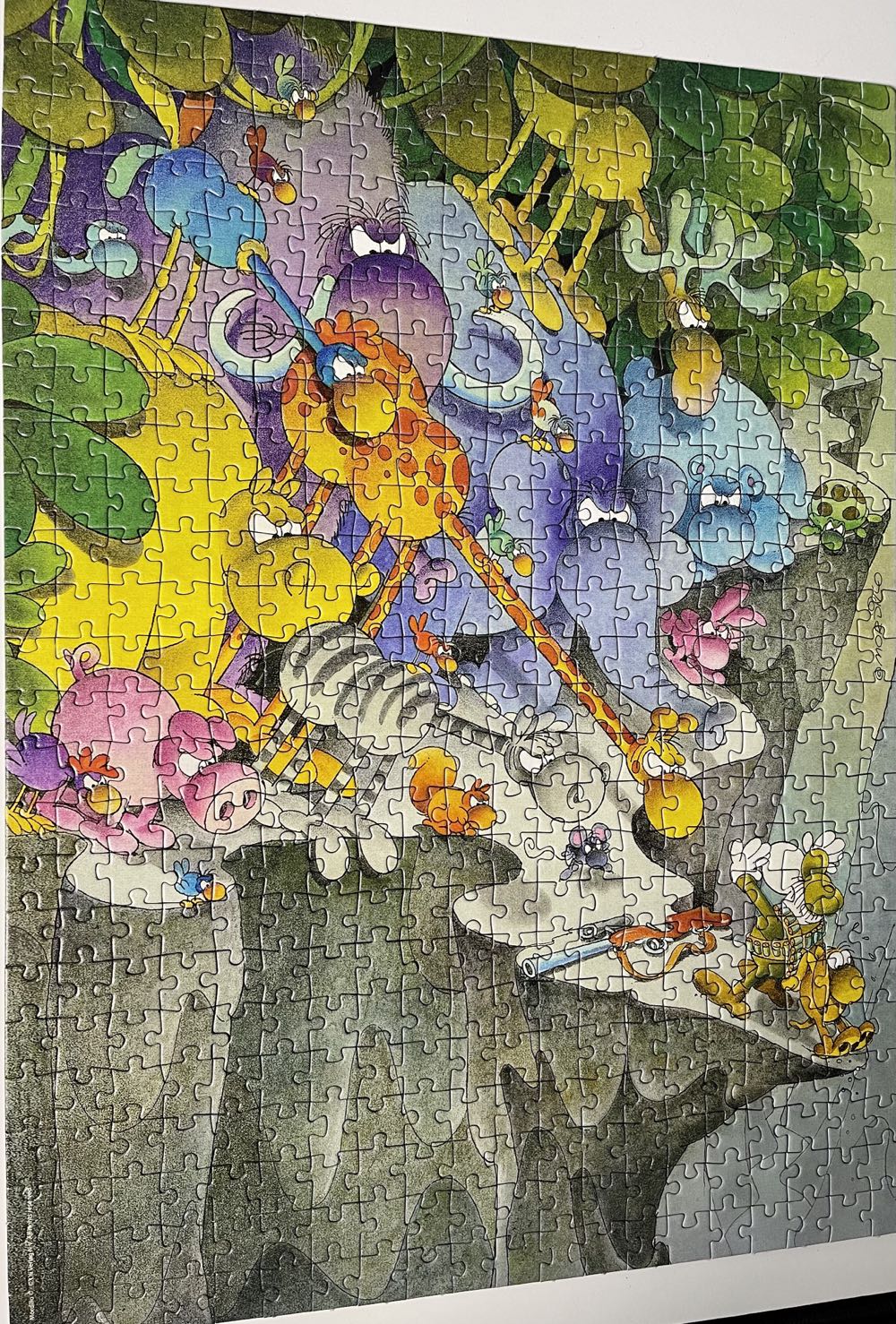 Mordillo: The Surrender - Clementoni puzzle collectible [Barcode 8005125350803] - Main Image 3