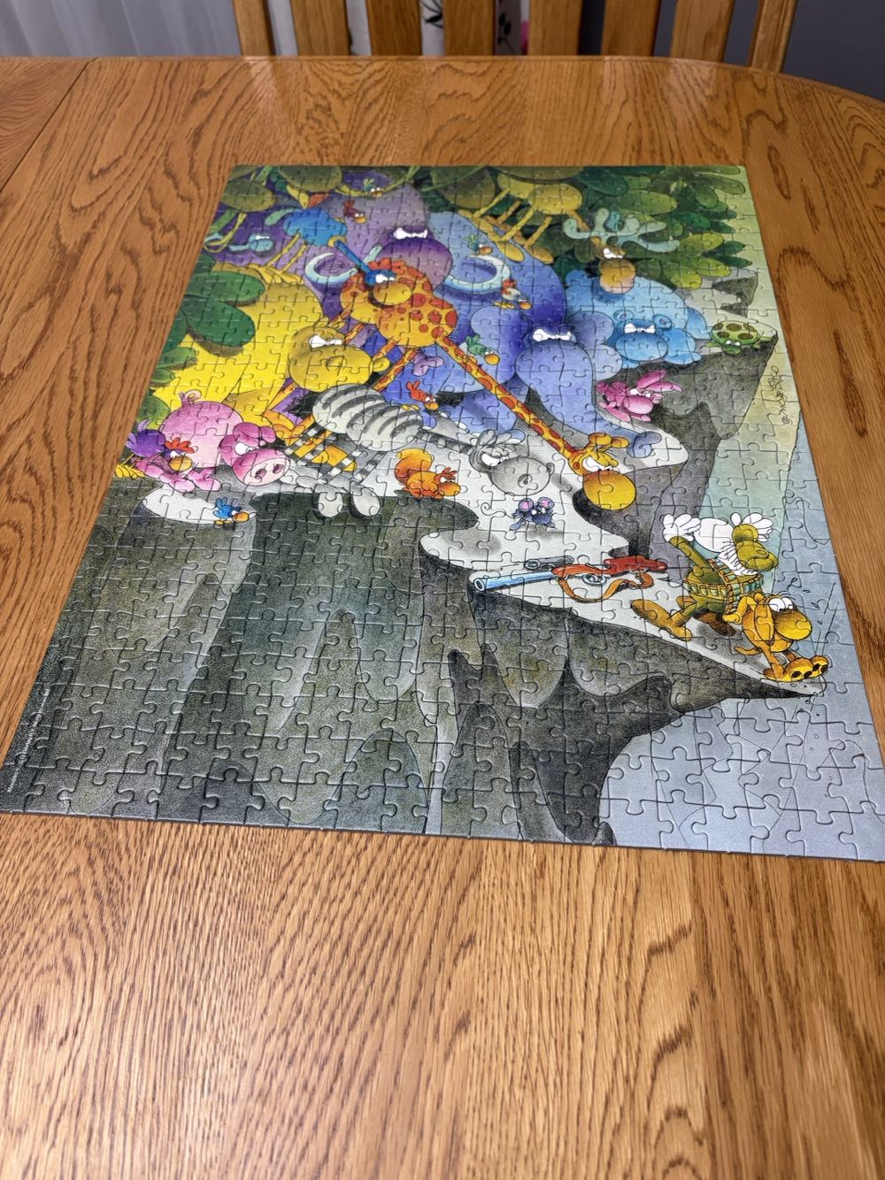 Mordillo: The Surrender - Clementoni puzzle collectible [Barcode 8005125350803] - Main Image 4