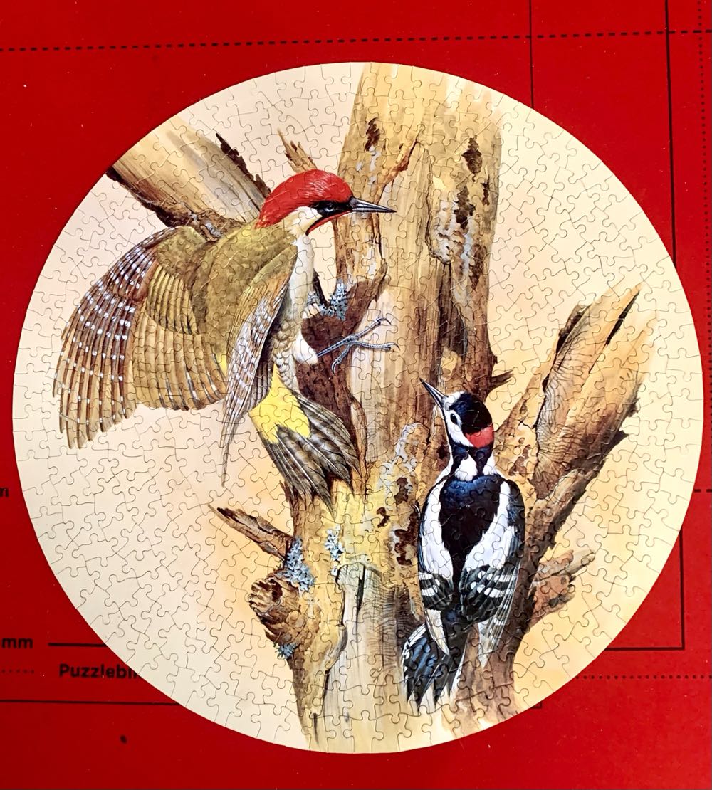 Rhapsody - Woodpeckers - Milton Bradley puzzle collectible - Main Image 2