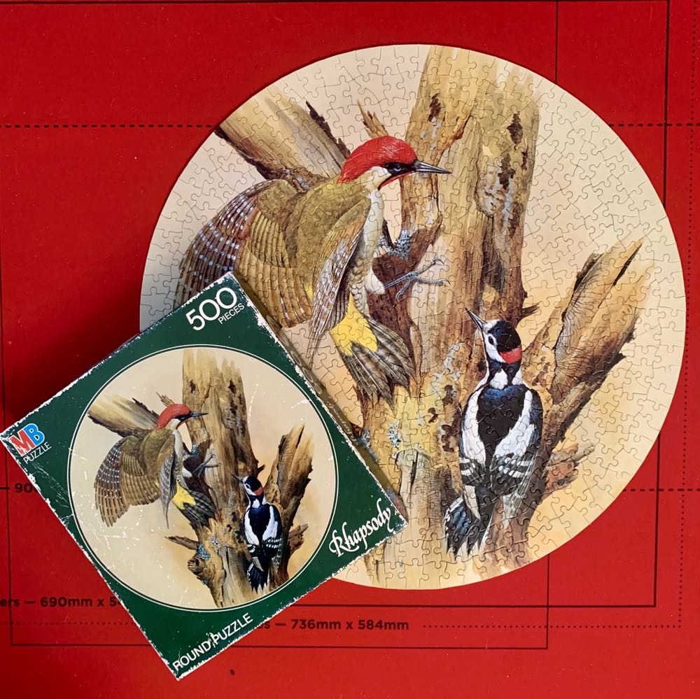 Rhapsody - Woodpeckers - Milton Bradley puzzle collectible - Main Image 3
