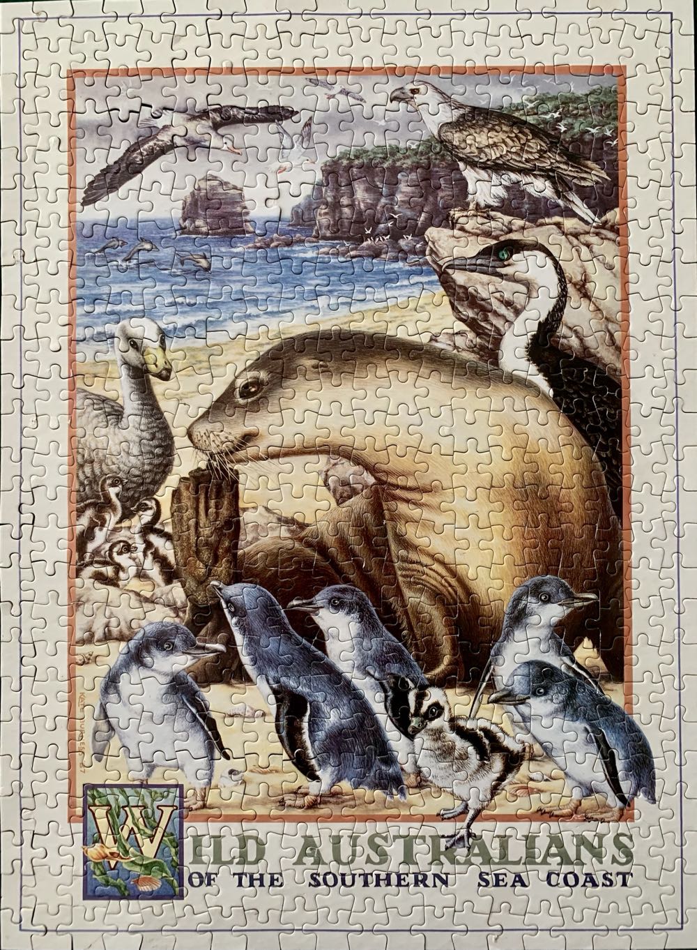 Wild Australians Of The Southern Sea Coast  - Endeavour puzzle collectible - Main Image 2