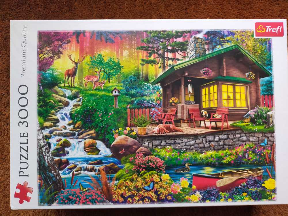 Trefl Cabine In The Woods - Trefl puzzle collectible [Barcode 5900511330748] - Main Image 2