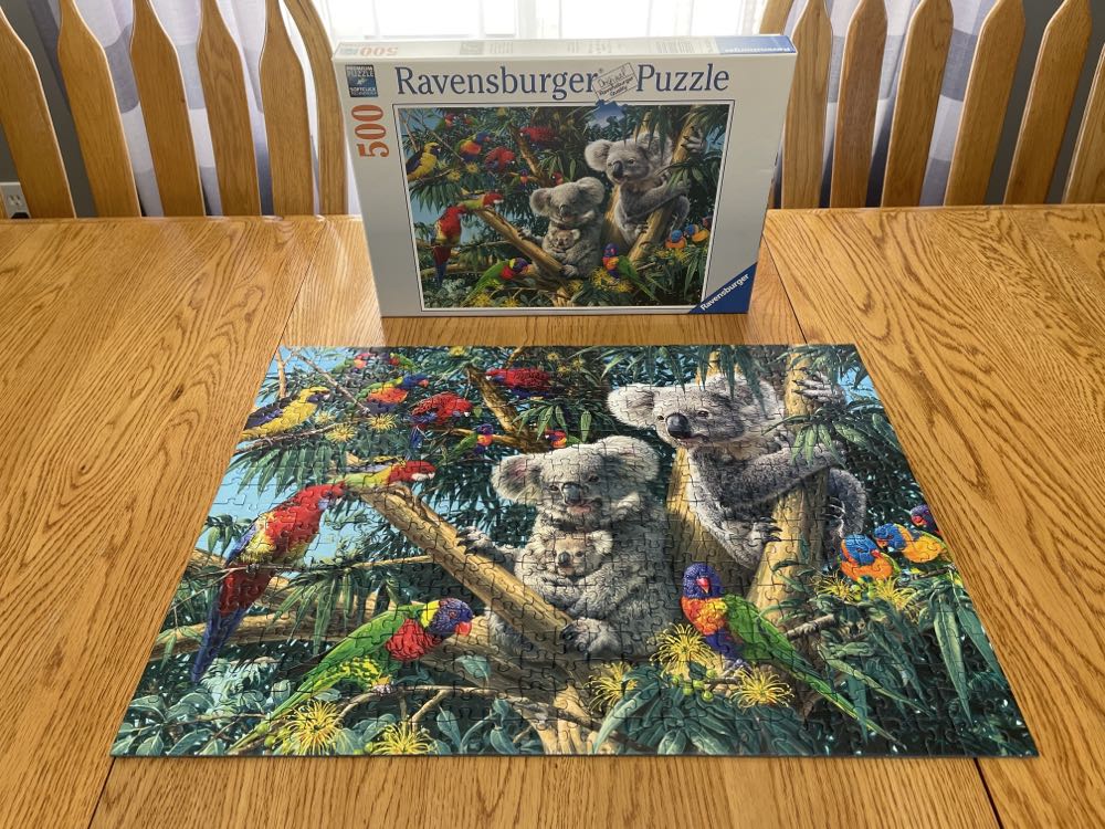 Koalas In A Tree - Ravensburger puzzle collectible [Barcode 4005556148264] - Main Image 2