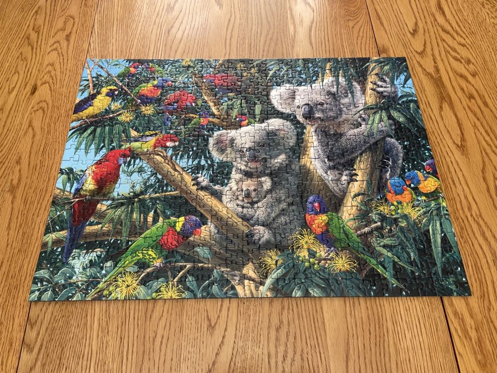 Koalas In A Tree - Ravensburger puzzle collectible [Barcode 4005556148264] - Main Image 3