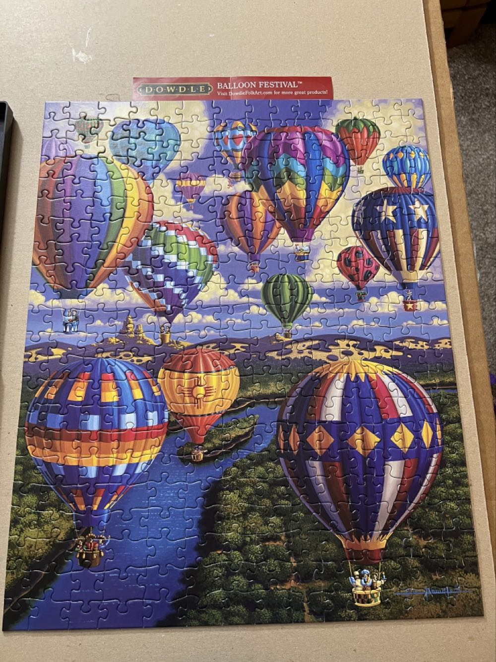 Balloon Festival - Dowdle puzzle collectible [Barcode 671095051743] - Main Image 2