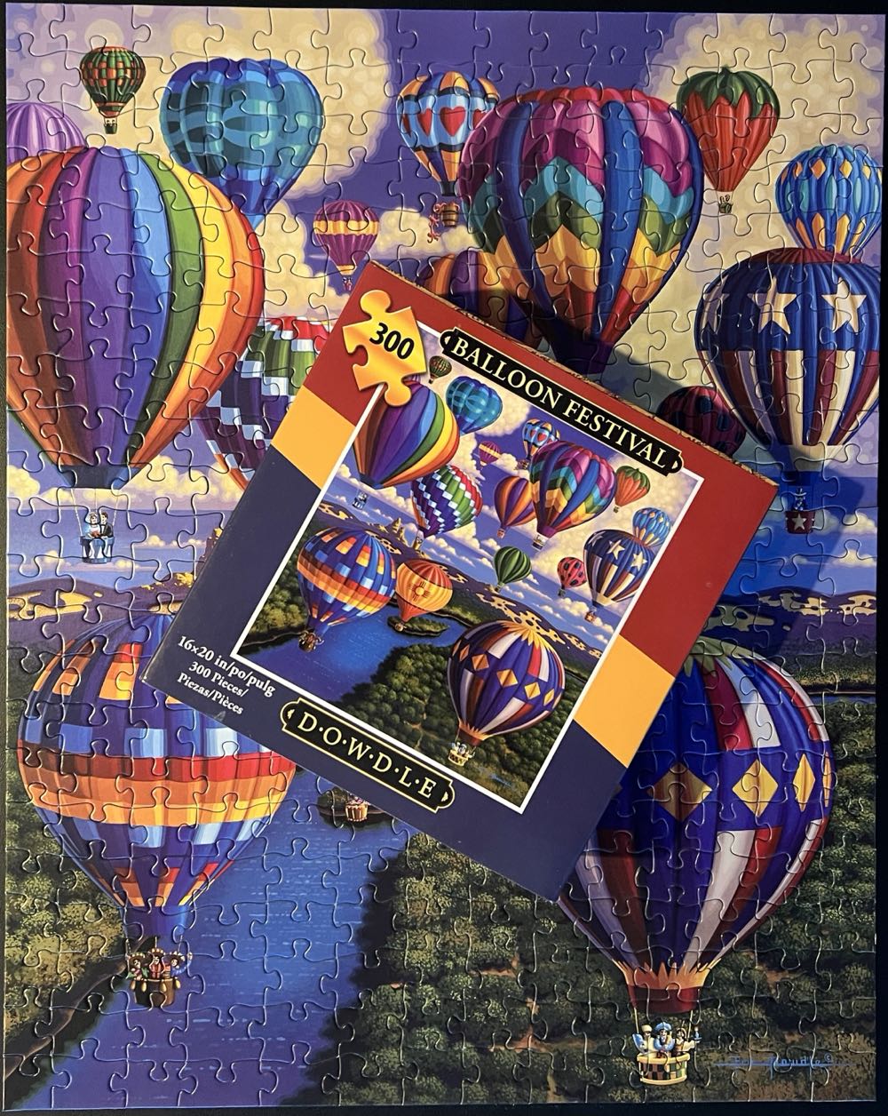 Balloon Festival - Dowdle puzzle collectible [Barcode 671095051743] - Main Image 4