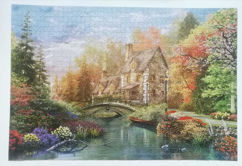 Cottage by the lake - Trefl 🇵🇱 puzzle collectible [Barcode 5900511261363] - Main Image 3