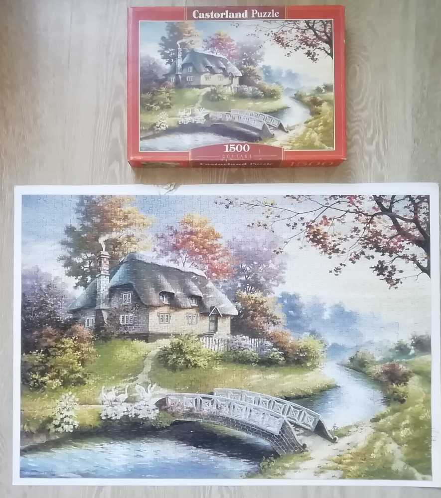 Cottage - Castorland 🇵🇱 puzzle collectible [Barcode 5904438150359] - Main Image 2