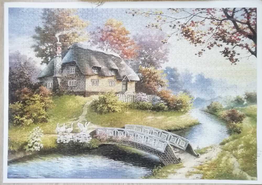 Cottage - Castorland 🇵🇱 puzzle collectible [Barcode 5904438150359] - Main Image 3