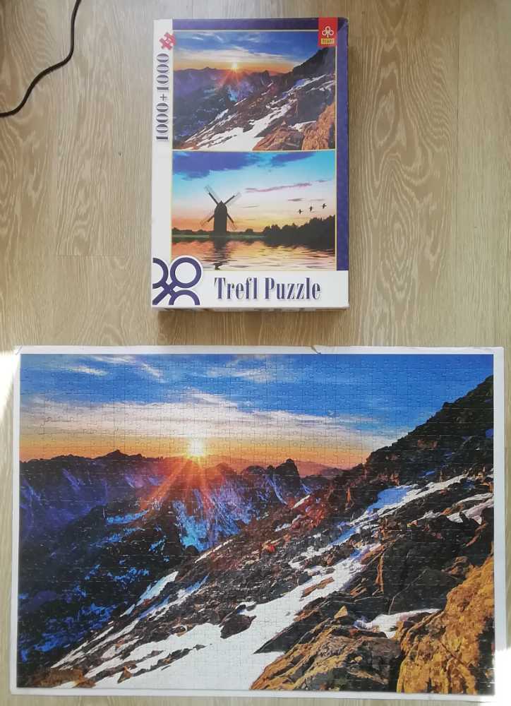 A View From The Top Of Rysy Peak - Trefl 🇵🇱 puzzle collectible [Barcode 5900511291056] - Main Image 3