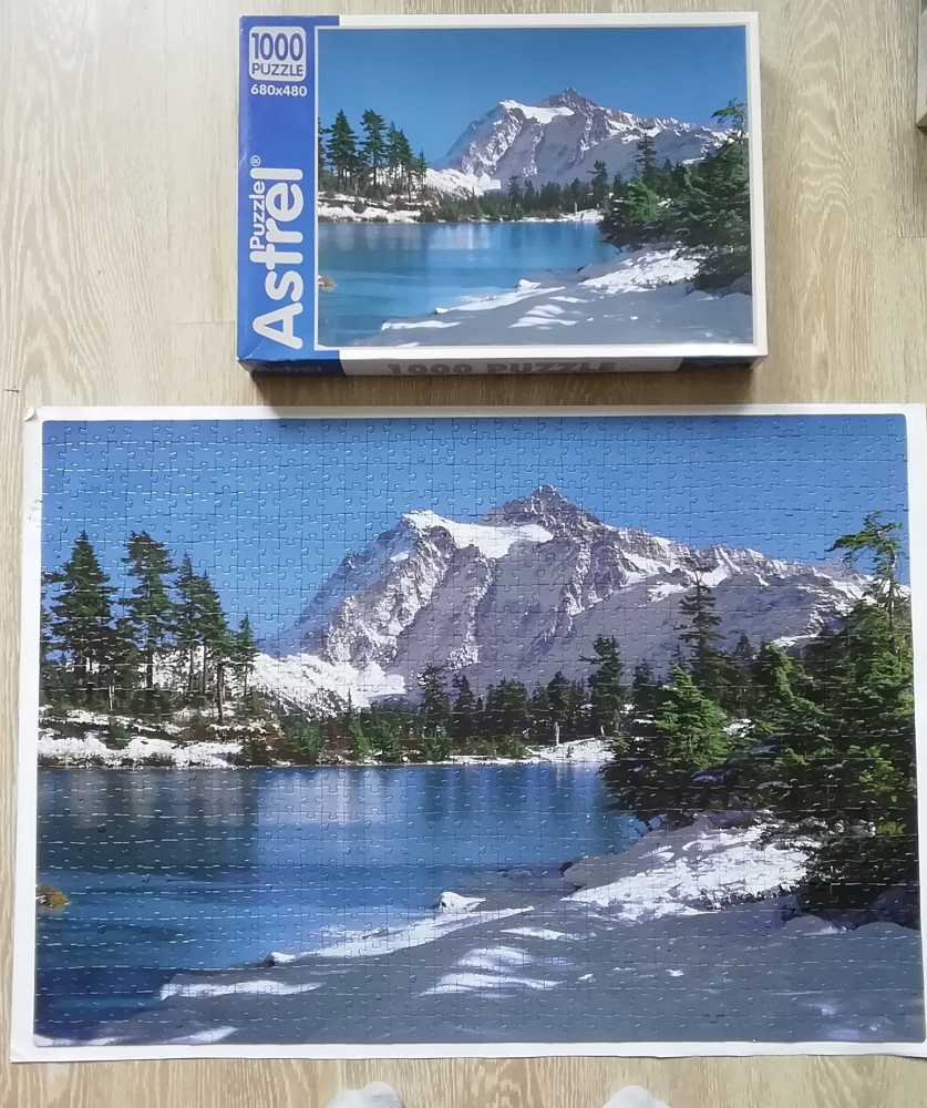 Озеро Зимой Канада - Astrel 🇷🇺 puzzle collectible - Main Image 2