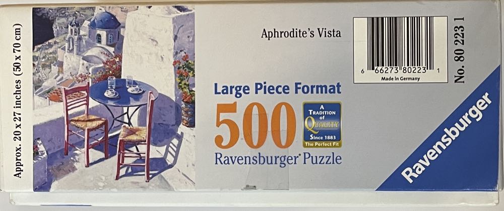 Aphrodite’s Vista - Ravensburger puzzle collectible [Barcode 666273802231] - Main Image 3