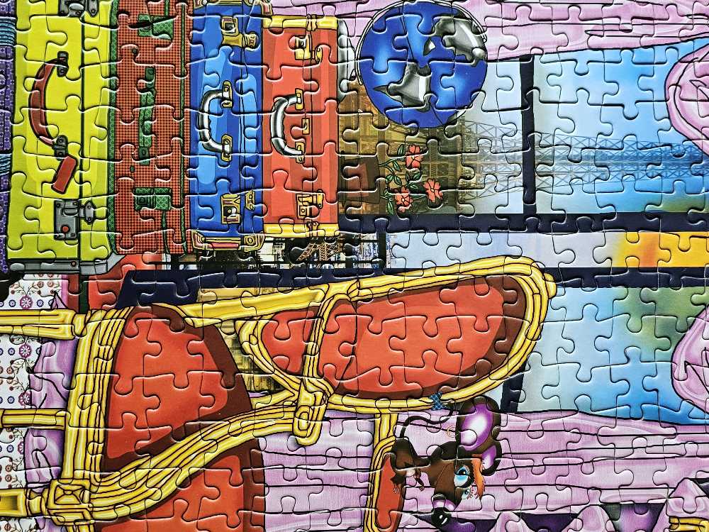 One Day In Paris - Jacarou Puzzles puzzle collectible [Barcode 748367075490] - Main Image 3