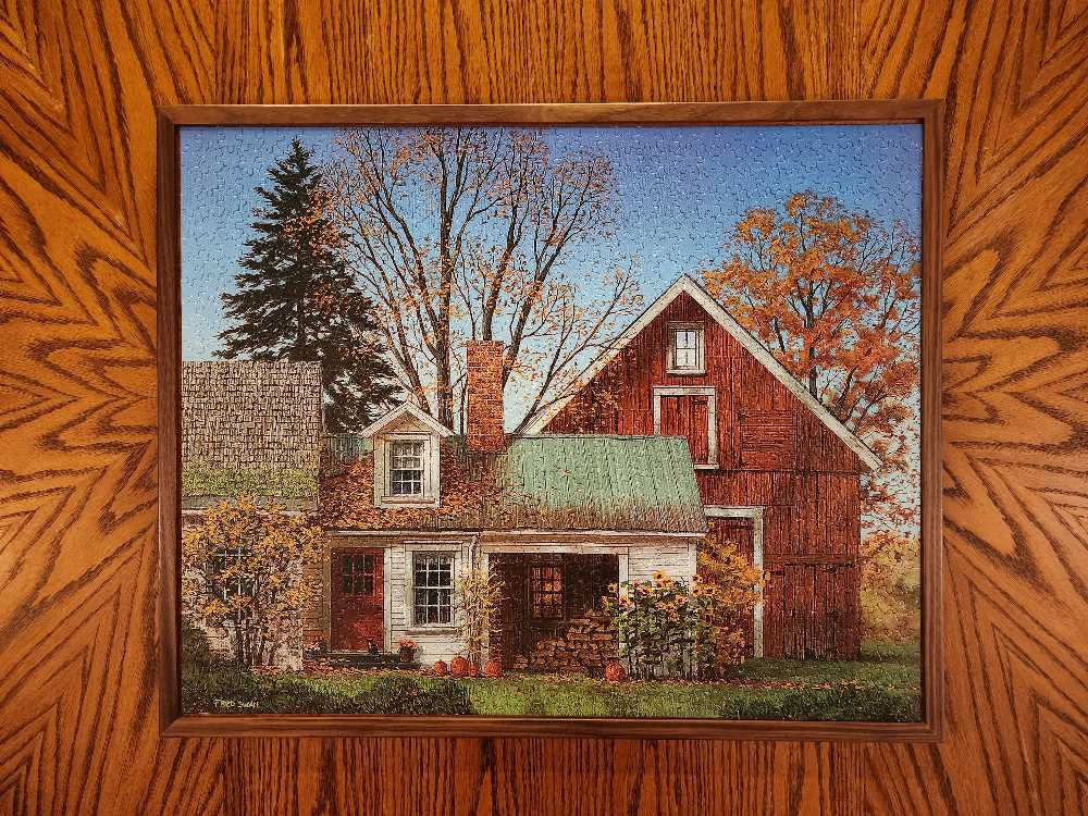 ZZ - Autumn (SOLD) - White Mountain Puzzles puzzle collectible [Barcode 724819258895] - Main Image 2