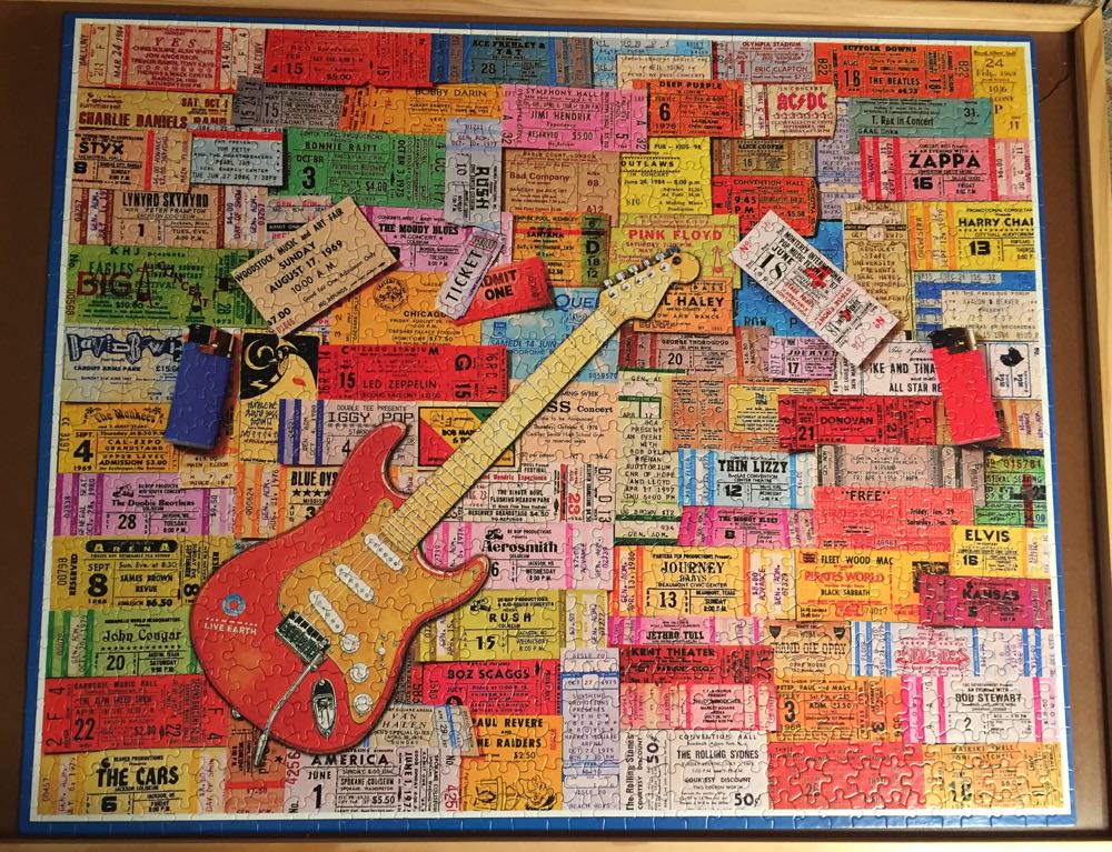 Rock Memories - White Mountain Puzzles puzzle collectible [Barcode 724819254767] - Main Image 4