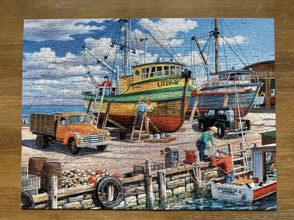 SunsOut: Sisters Of The Sea - SunsOut puzzle collectible [Barcode 796780393424] - Main Image 2