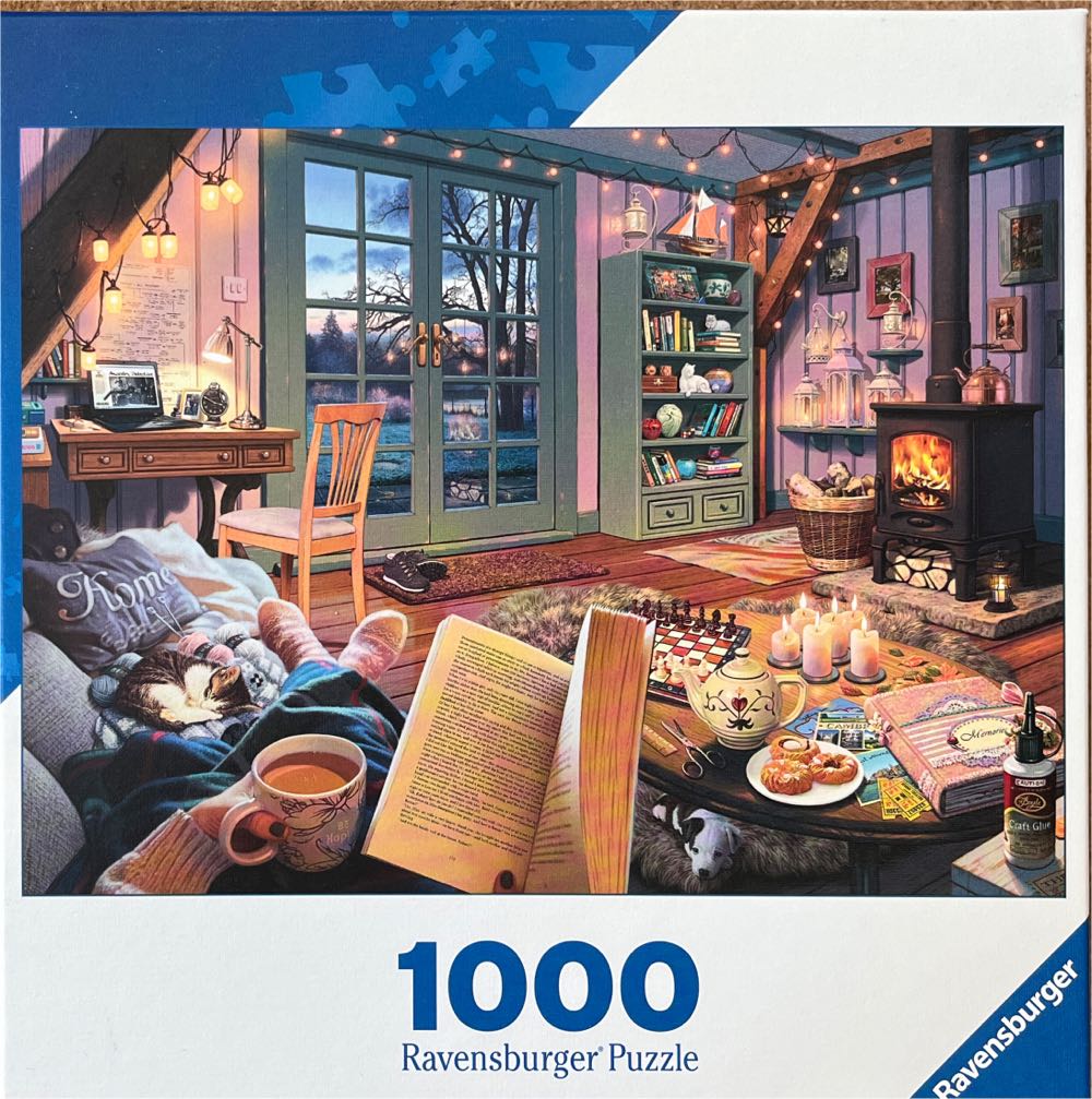 My Cozy Place - Cozy Retreat - Ravensburger puzzle collectible [Barcode 4005556824823] - Main Image 2