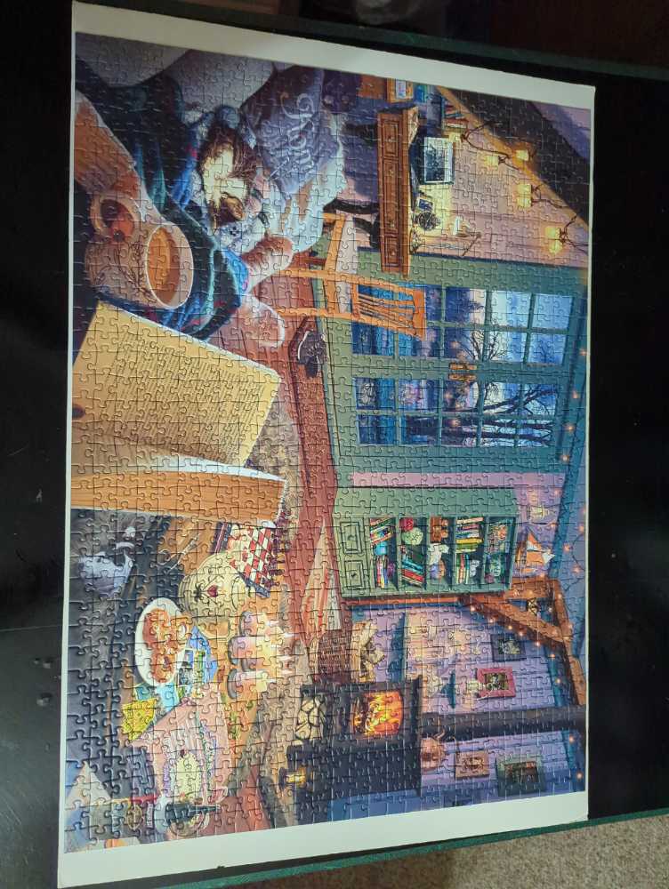 My Cozy Place - Cozy Retreat - Ravensburger puzzle collectible [Barcode 4005556824823] - Main Image 3
