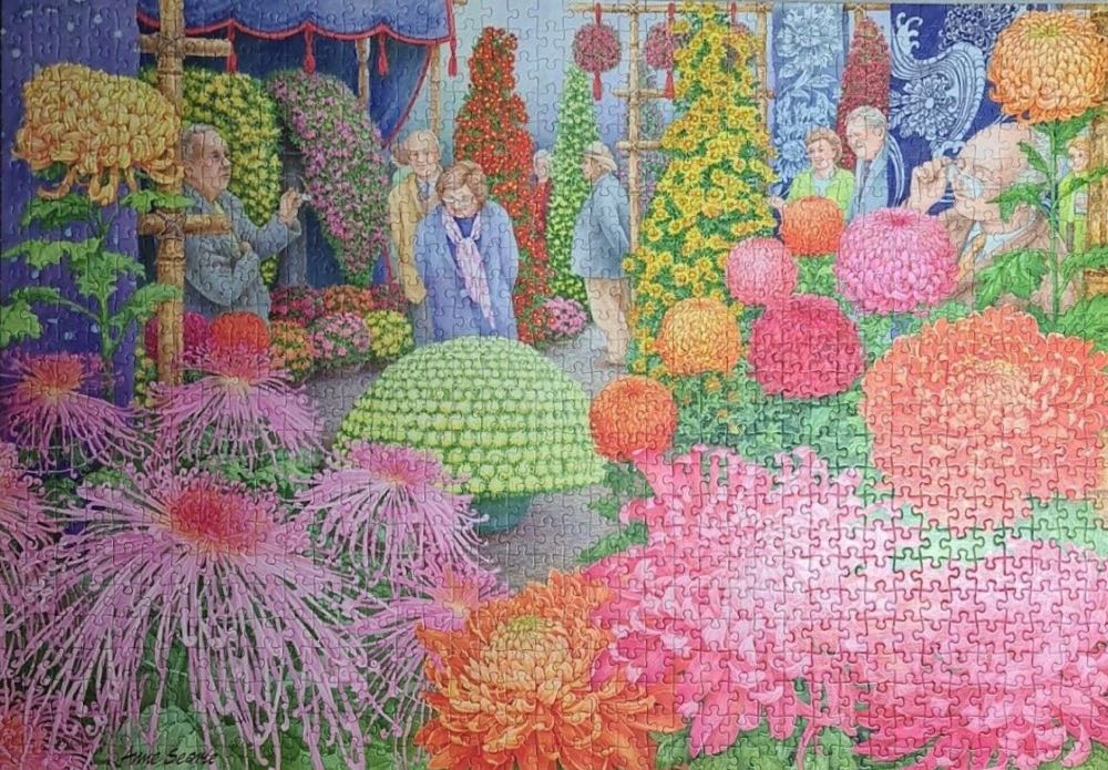 Flower Show: Optimism and Joy - Falcon de luxe puzzle collectible [Barcode 8710126112625] - Main Image 3