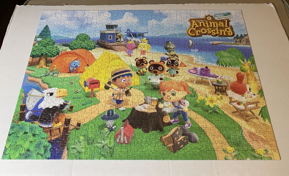 Welcome To Animal Crossing - USAopoly puzzle collectible [Barcode 700304153982] - Main Image 2