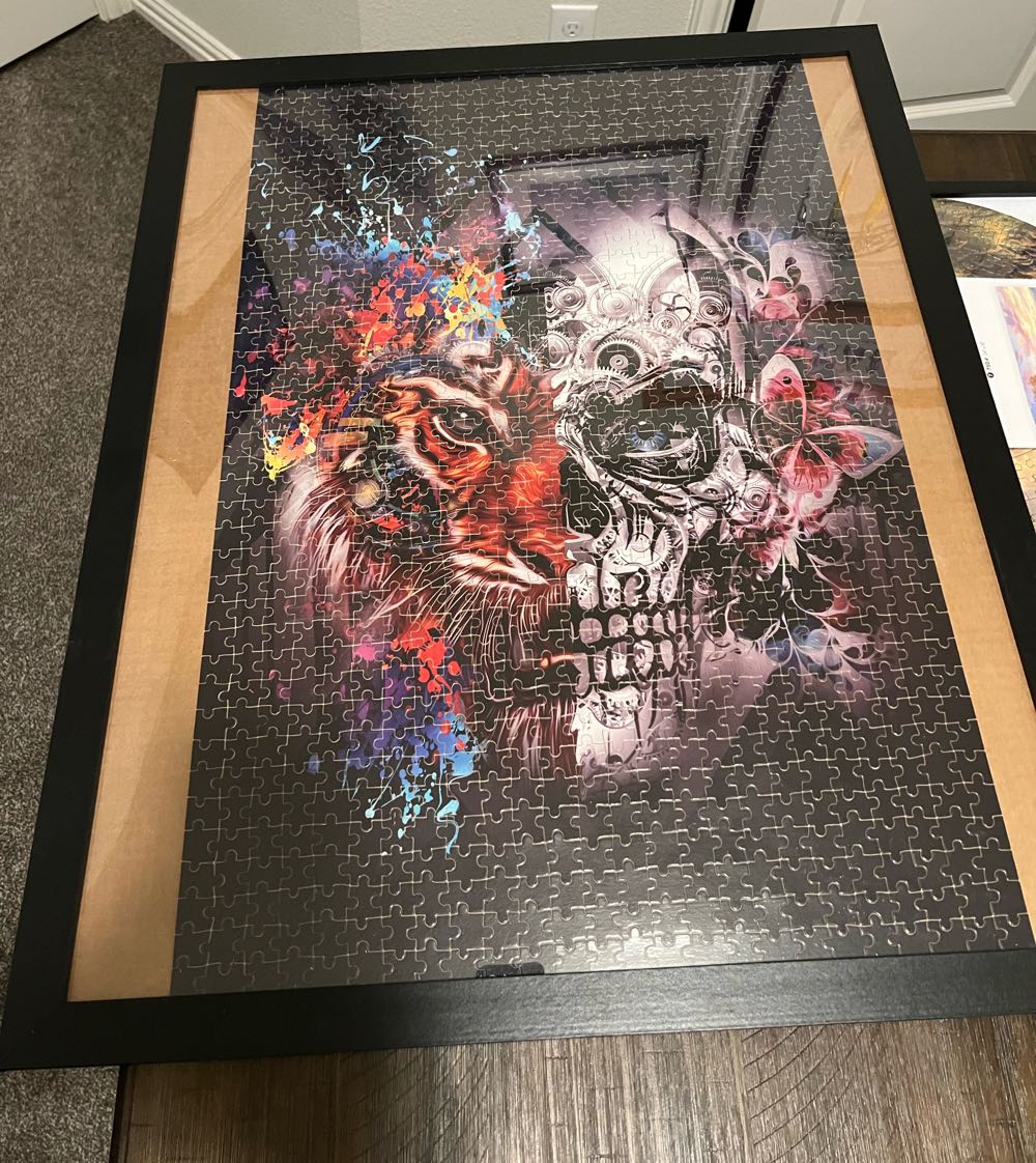 Tiger And Skull  puzzle collectible - Main Image 2