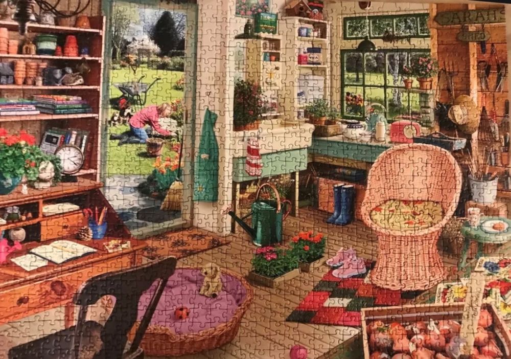 My Haven The Gardener’s Shed - Ravensburger puzzle collectible [Barcode 4005556167678] - Main Image 3