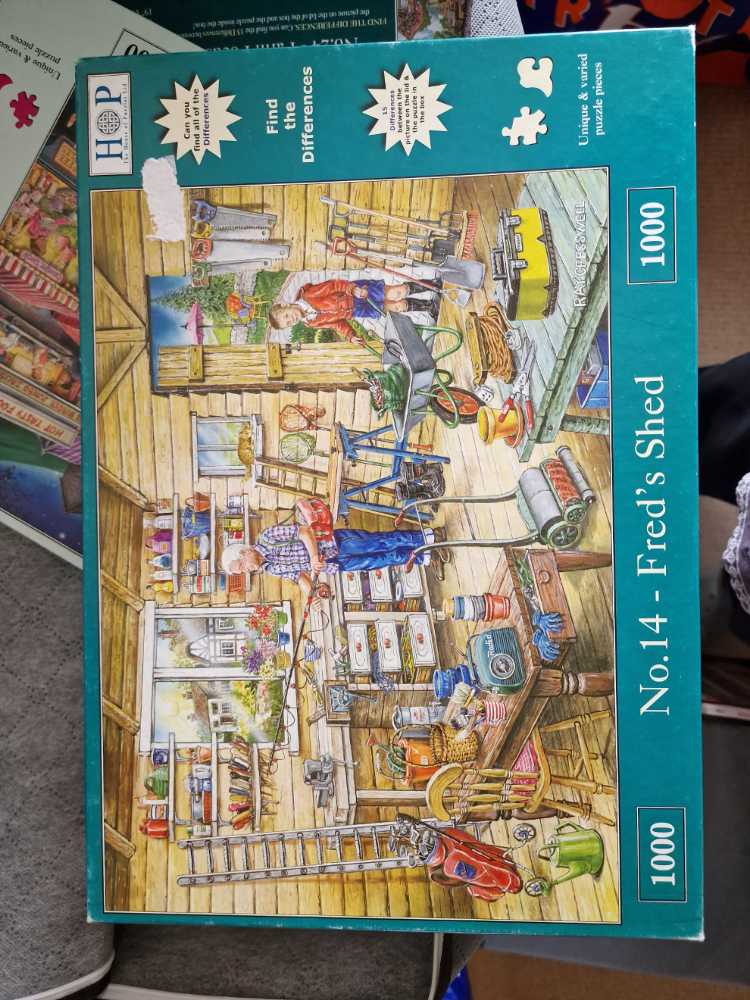 Freds Shed (No 14) - HOP 🇬🇧 puzzle collectible [Barcode 5060002004500] - Main Image 1