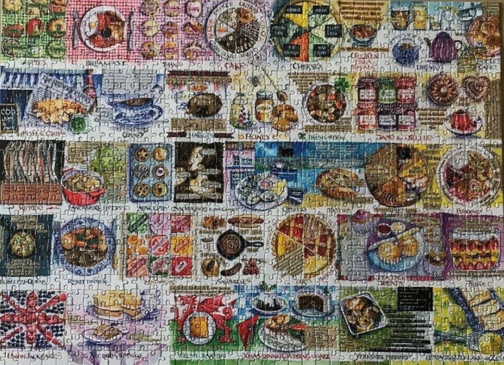 Pork Pies & Puddings - Gibsons puzzle collectible [Barcode 5012269071078] - Main Image 3