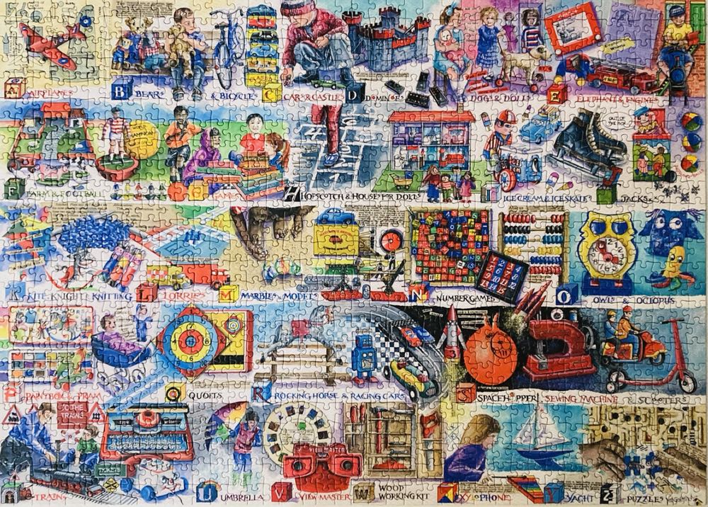 Space Hoppers & Scooters - Gibsons puzzle collectible [Barcode 5012269071115] - Main Image 2