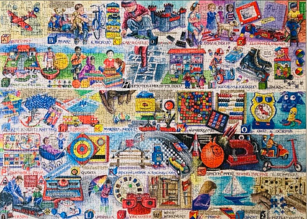 Space Hoppers & Scooters - Gibsons puzzle collectible [Barcode 5012269071115] - Main Image 3