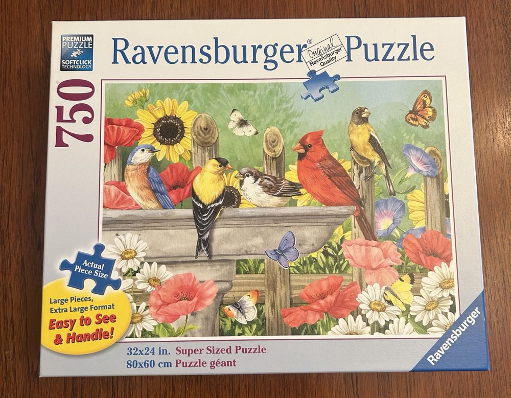 Bathing Birds - Ravensburger puzzle collectible [Barcode 4005556199372] - Main Image 3