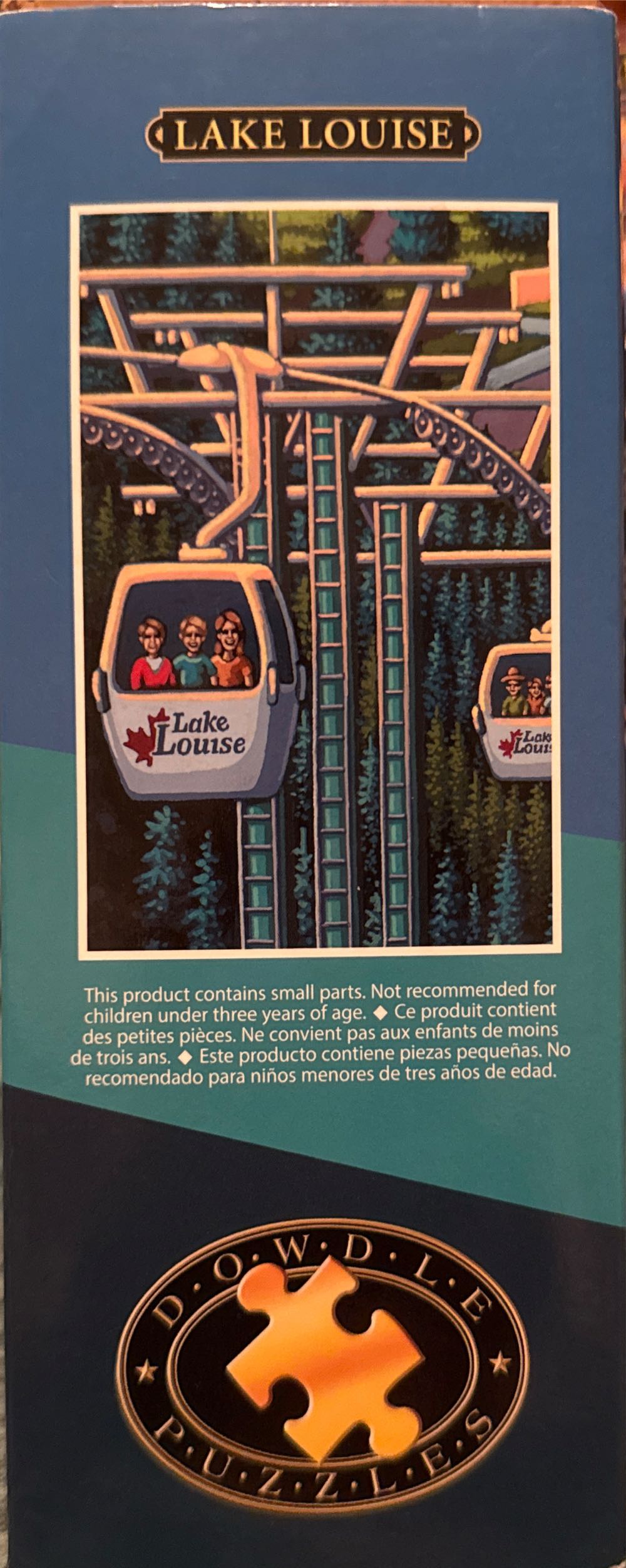 Lake Louise - Dowdle puzzle collectible [Barcode 671095003681] - Main Image 4