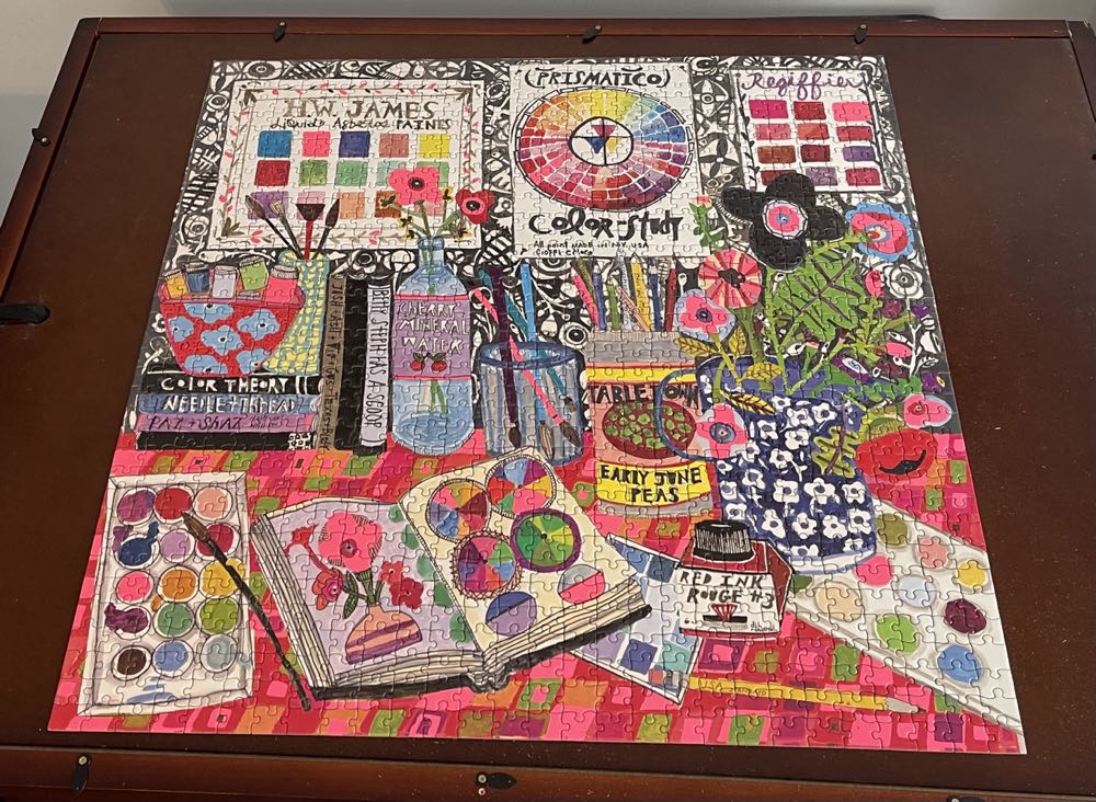 Artist Studio - eeBoo 🇺🇸 puzzle collectible [Barcode 689196511646] - Main Image 2