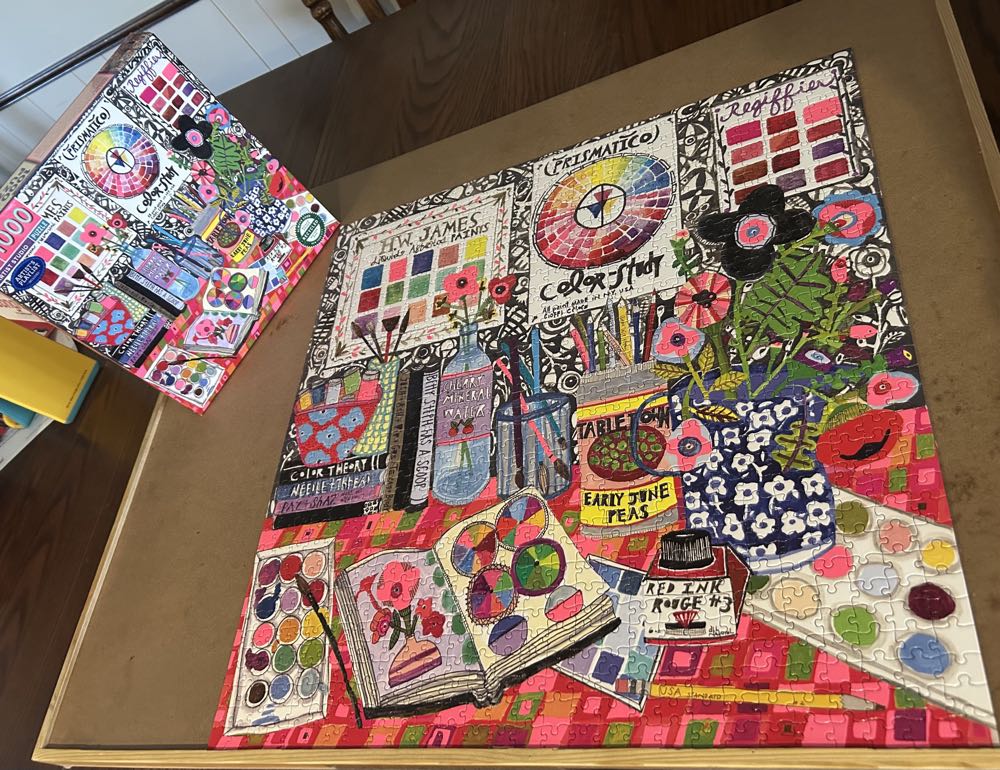 Artist Studio - eeBoo 🇺🇸 puzzle collectible [Barcode 689196511646] - Main Image 4